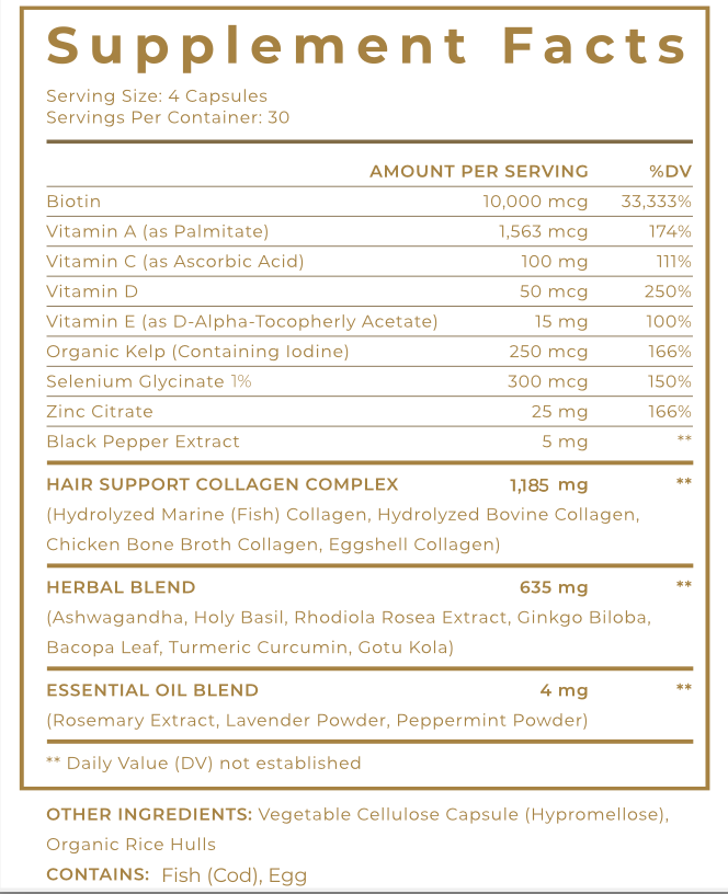 Hair Supplement Refill