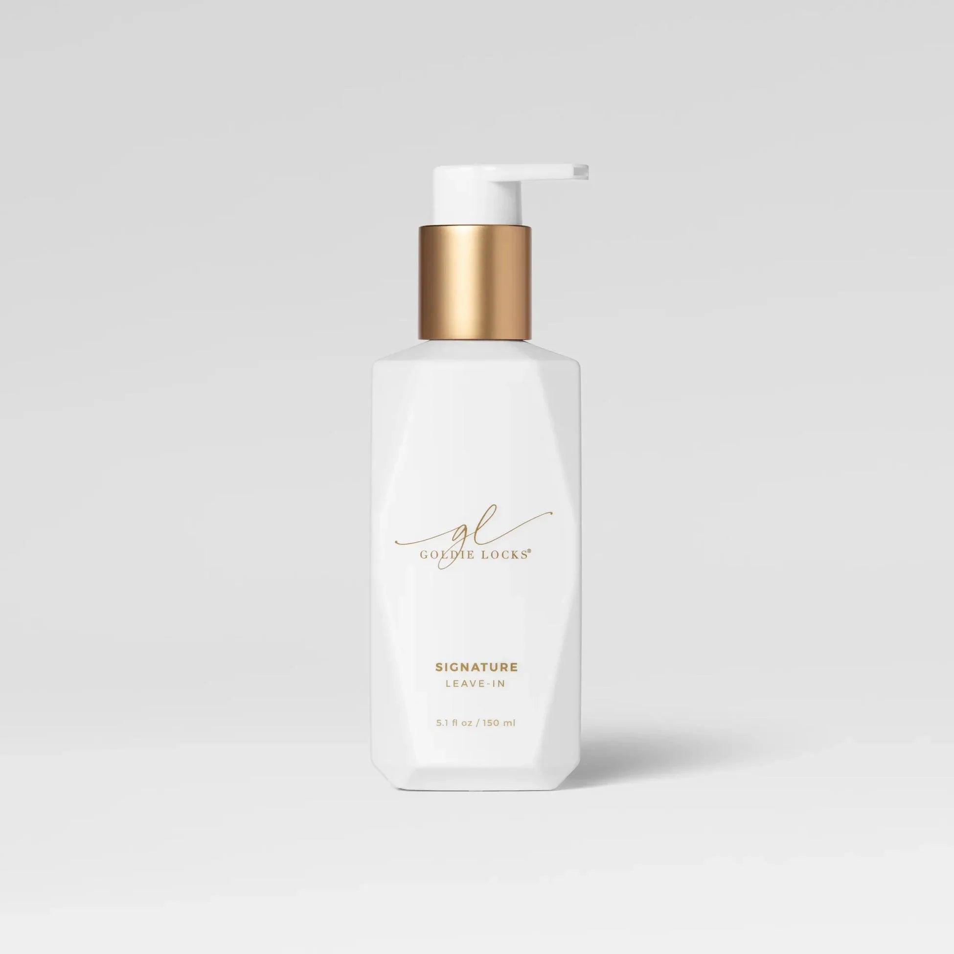 Goldie Locks Signature Leave-In hair care product for hair extensions at Delray Beach FL studio