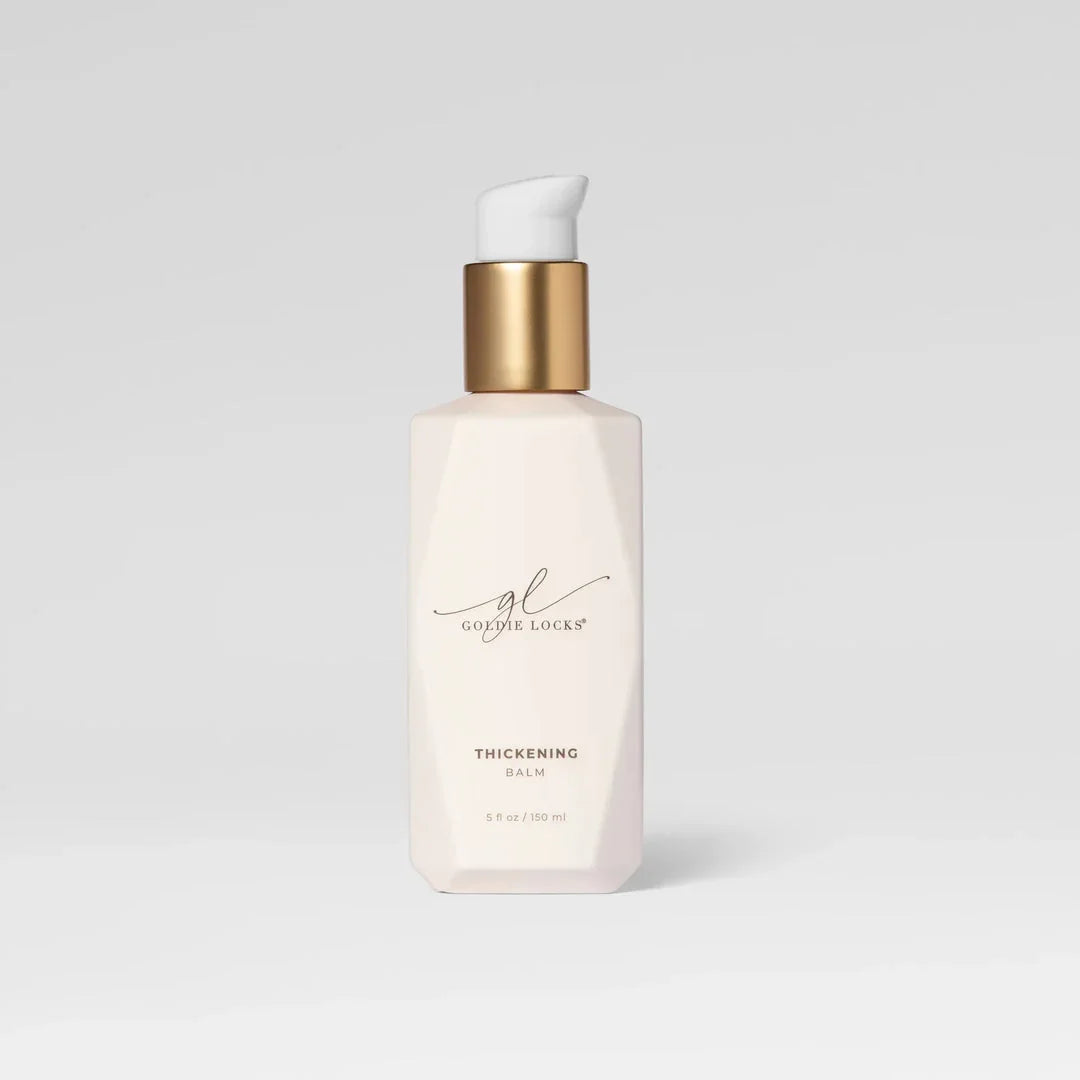 Goldie Locks thickening balm for hair extensions and hair care, Delray Beach FL.