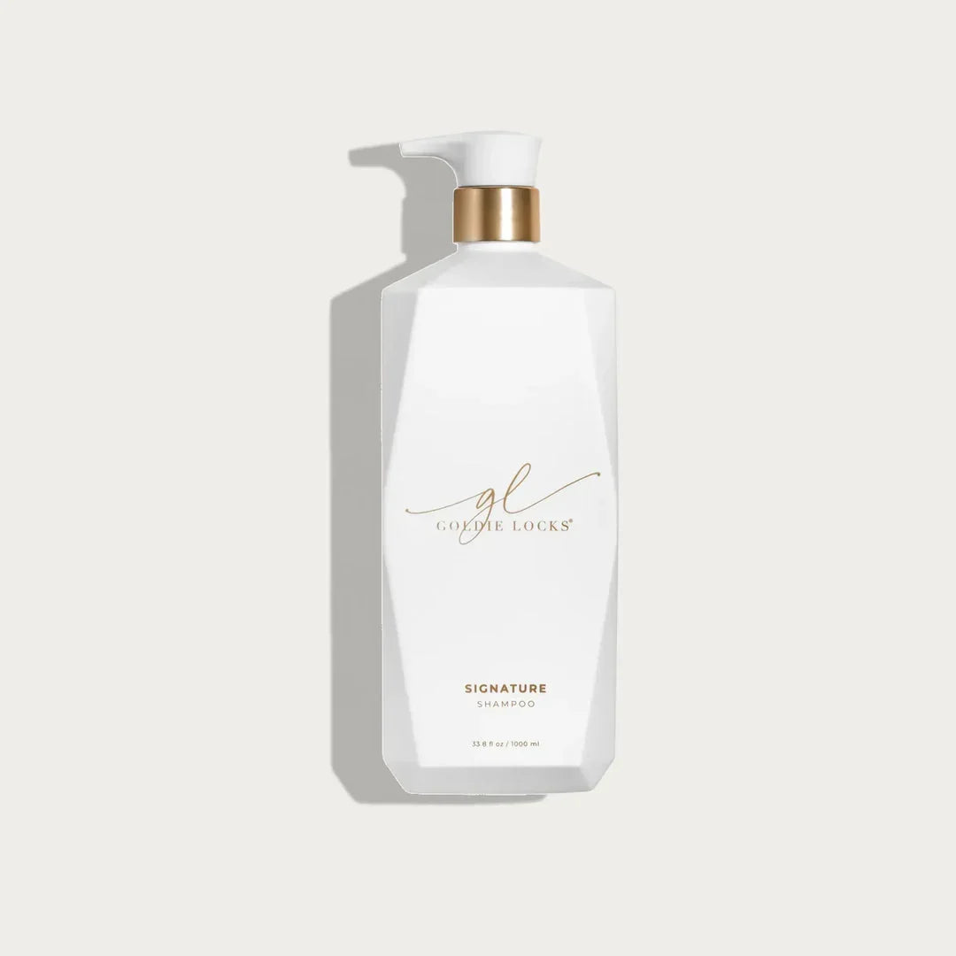 Goldie Locks Signature Shampoo liter bottle for hair extensions care in Delray Beach FL